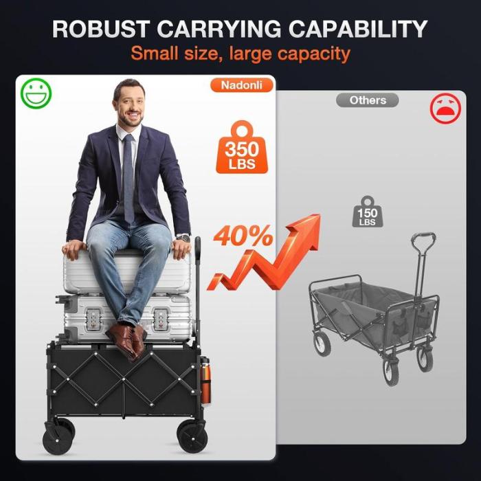 Factory Direct Sale-Heavy Duty Beach Cart