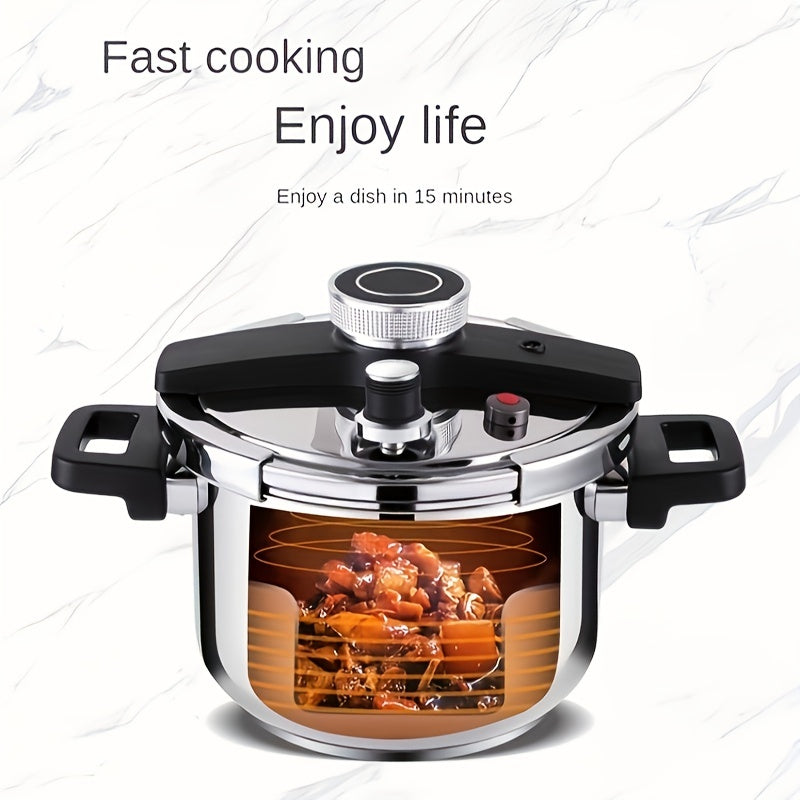 🔥Factory Clearance Sale🔥 6L Large Capacity Household Outdoor 304 Stainless Steel Pressure Cooker