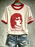 Women's Commemorative Printed Casual Top