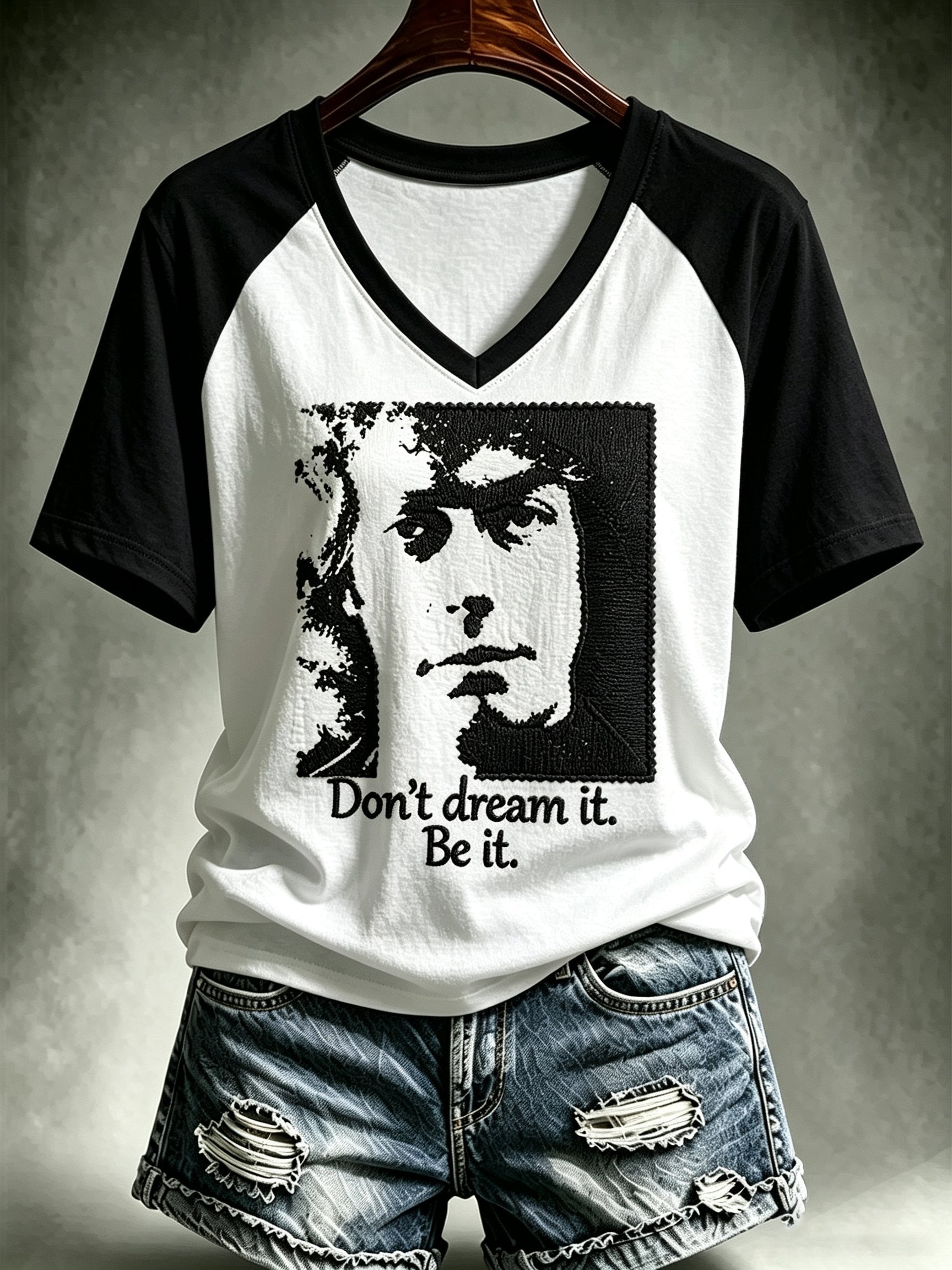 Women's Print Round Neck T-shirt