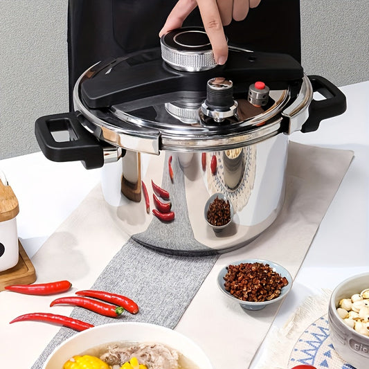 🔥Factory Clearance Sale🔥 6L Large Capacity Household Outdoor 304 Stainless Steel Pressure Cooker