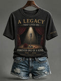 Women'S Commemorative Casual Printed Top