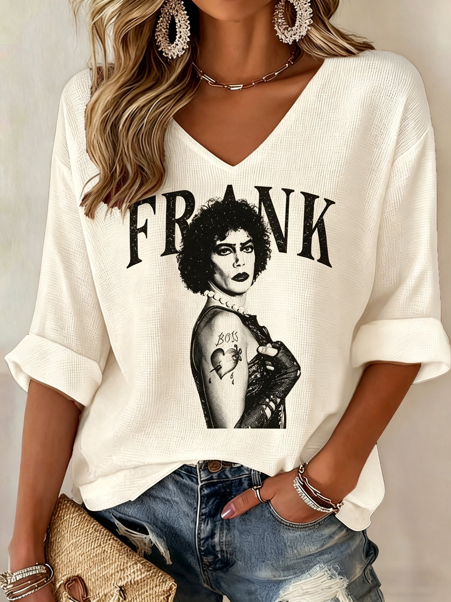 Women's Casual Print Short-Sleeve T-Shirt
