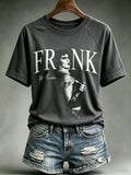 Women's Print Round Neck T-shirt