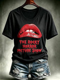 Women's Print Round Neck T-shirt