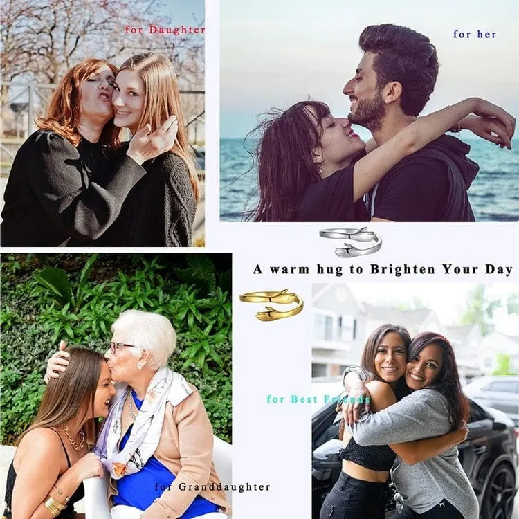 💓2024-Mother's Day Hot Sale🎁Hug Ring