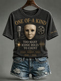 Women'S Commemorative Casual Printed Top