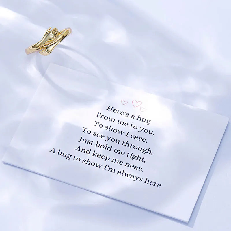 💓2024-Mother's Day Hot Sale🎁Hug Ring