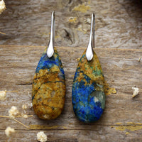 Blue Brown Silver