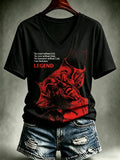 Women's Print Round Neck T-shirt