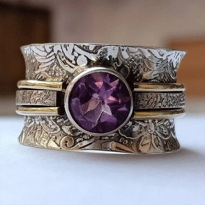 🔥🔥Último Día 49% DE DESCUENTO🎁Anillo de Meditación de Cristal Bohemio