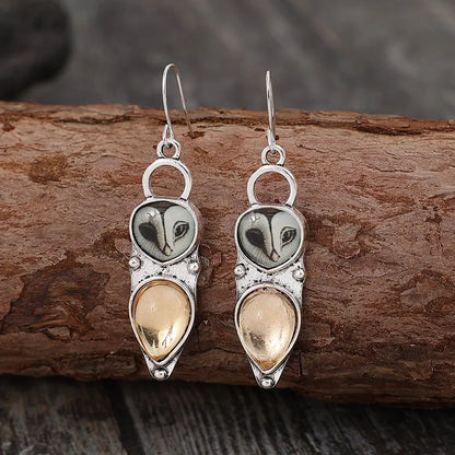 Owl Owl Eye Earrings