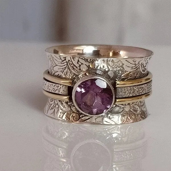 🔥🔥Último Día 49% DE DESCUENTO🎁Anillo de Meditación de Cristal Bohemio