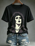 Women's Print Round Neck T-shirt