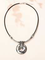 Women'S Vintage Bohemian Alloy Hoop Necklace