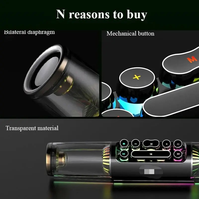 Last Day Sale Up to 60%OFF 3D High-Power RGB Bluetooth Speaker