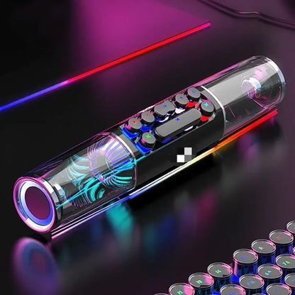 Last Day Sale Up to 60%OFF 3D High-Power RGB Bluetooth Speaker