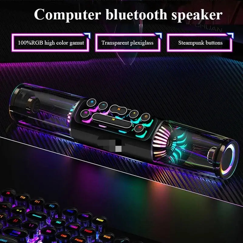 Last Day Sale Up to 60%OFF 3D High-Power RGB Bluetooth Speaker