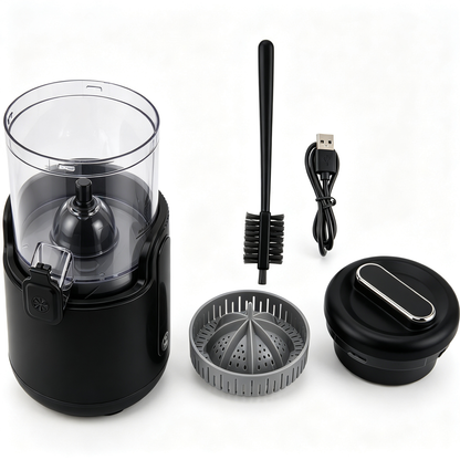 🔥Factory Clearance Sale🔥Electric Citrus Juicer, Rechargeable Juicer Machine with USB Cable and Cleaning Brush