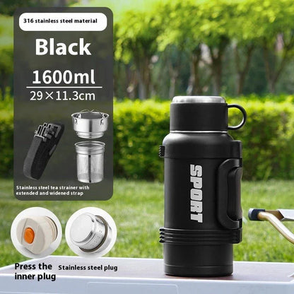 ⏰️Clearance Sale Large Capacity Stainless Steel Thermos Cup - Insulated 1300ML to 4000ML for Outdoor Use
